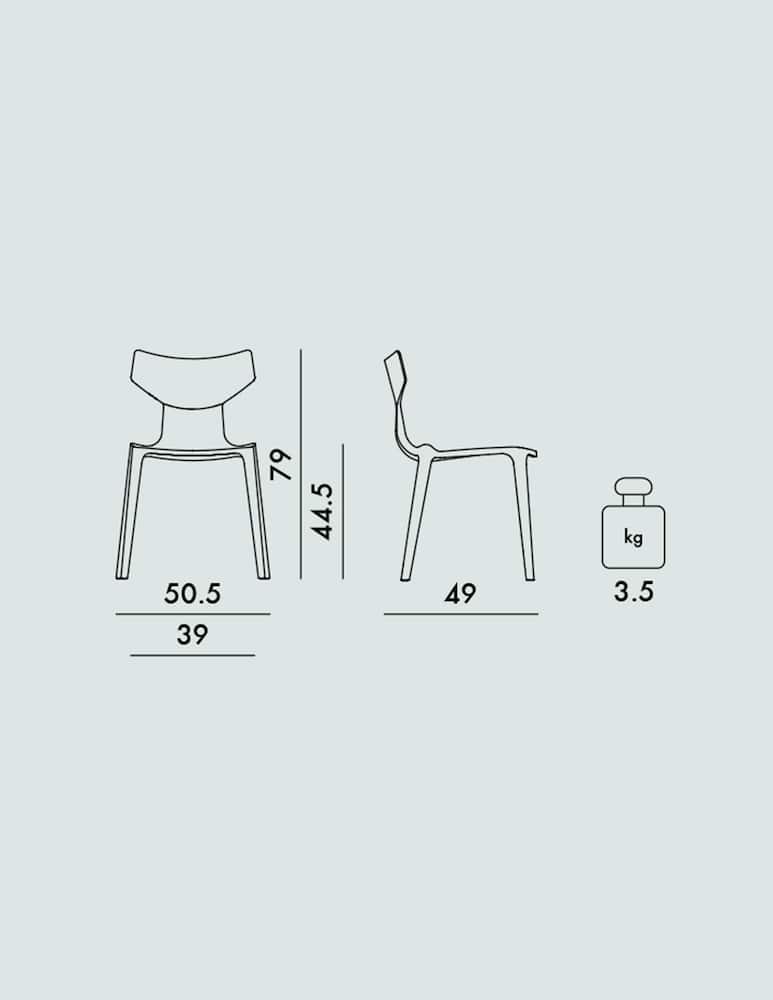 rinascente Kartell Re Sedia