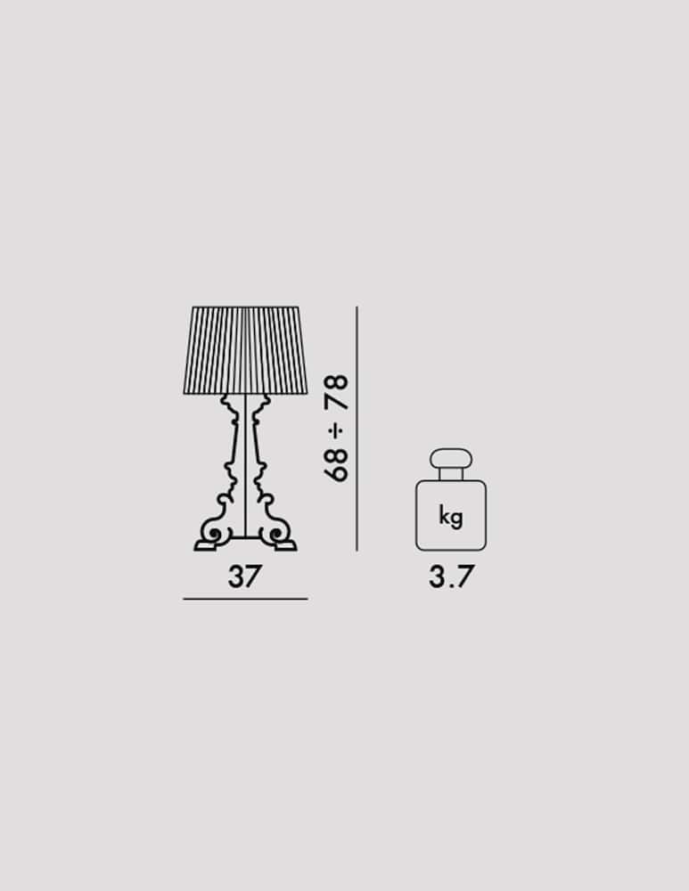 Kartell Table lamp Bourgie - picture 3 Kartell Table lamp Bourgie - picture 3