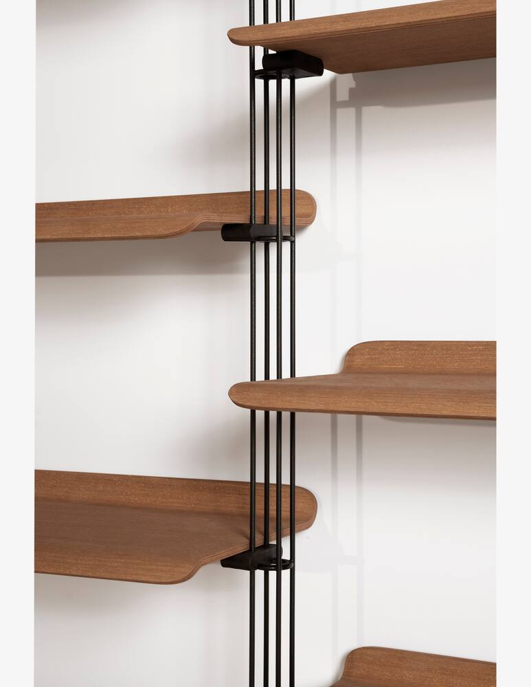 rinascente Kartell Adam Wood, libreria - Marrone