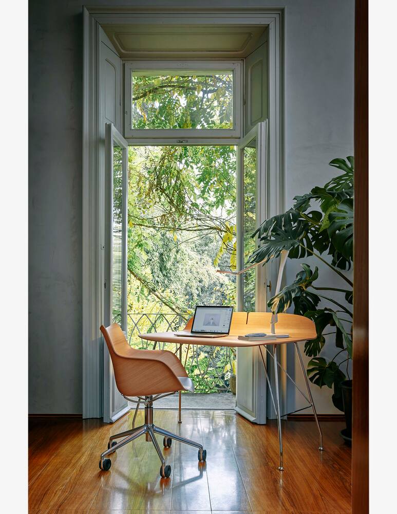 rinascente Kartell Earl of Wood, desk - Brown