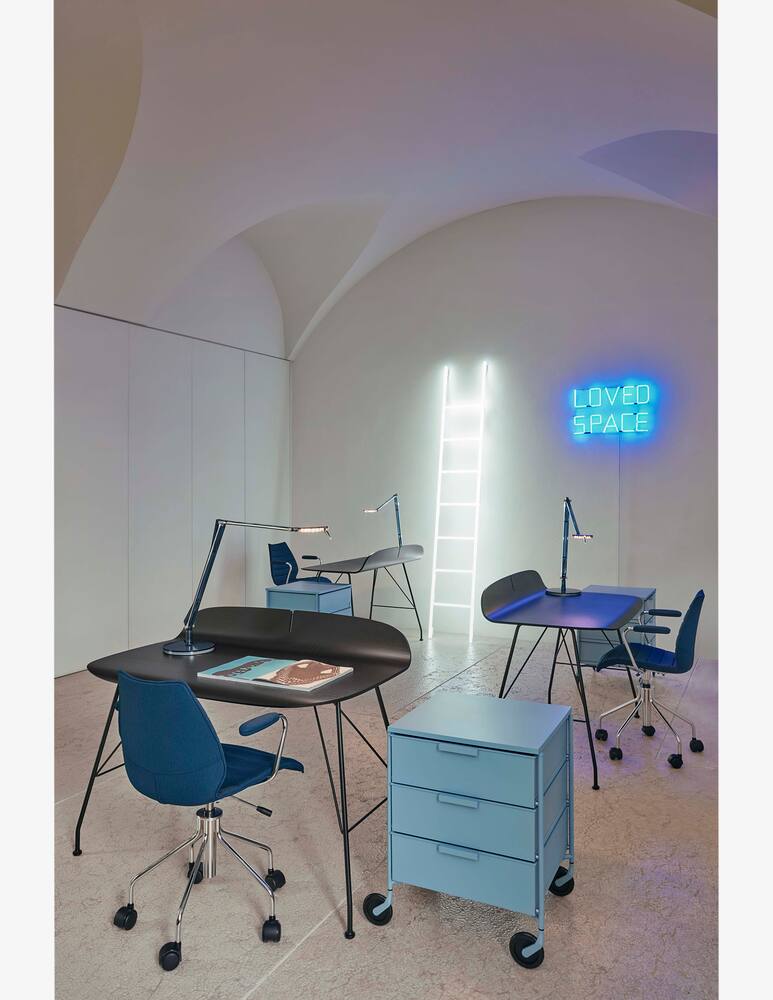 rinascente Kartell Earl of Wood, scrivania - Nero