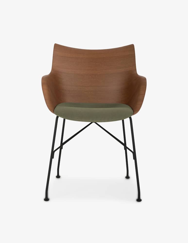 Kartell Q/Wood on wheels, chair - picture 1 Kartell Q/Wood on wheels, chair - picture 1