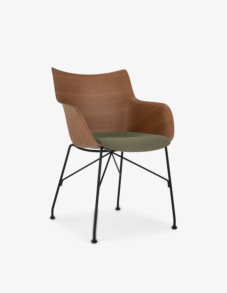 Kartell Q/Wood on wheels, chair - picture 2 Kartell Q/Wood on wheels, chair - picture 2