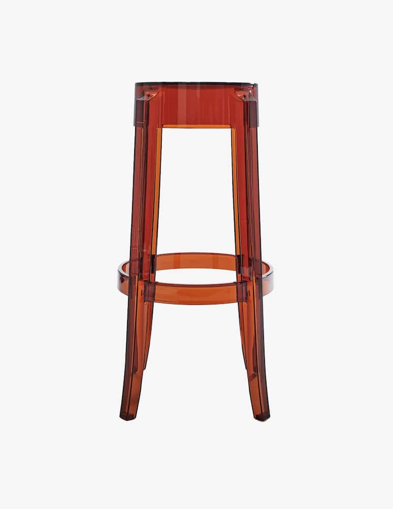 rinascente Kartell Charles Ghost stool - Orange