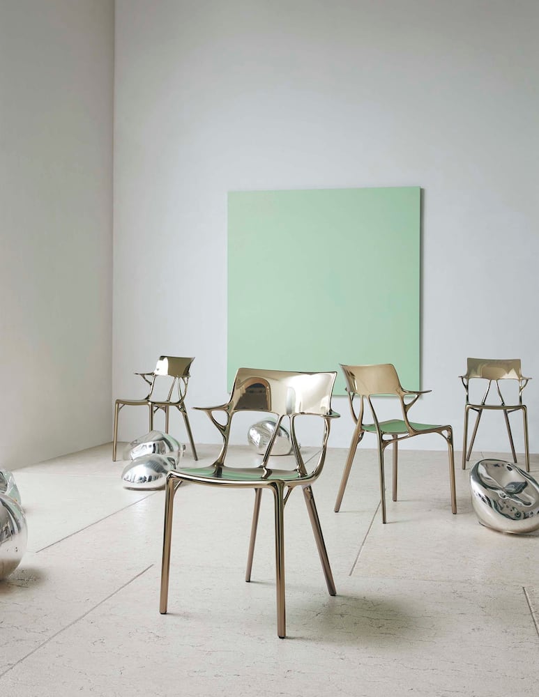 Kartell A.I. Metal Sedia - immagine 2 Kartell A.I. Metal Sedia - immagine 2