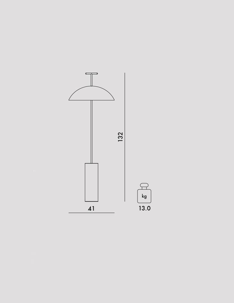 rinascente Kartell Geen A Floor Lamp 