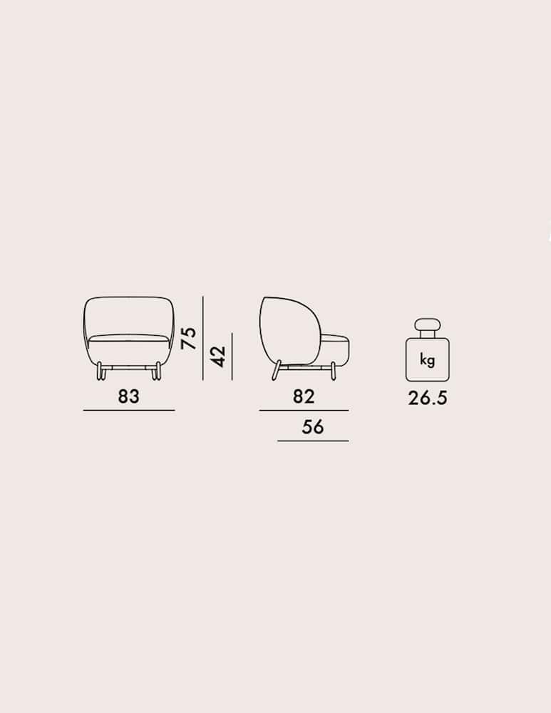 Kartell Lunam Armchair Orsetto Armchair - picture 2 Kartell Lunam Armchair Orsetto Armchair - picture 2