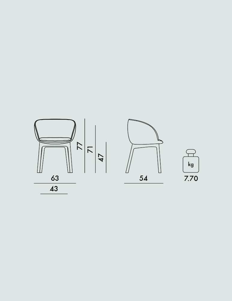 Kartell Sedia Charla - immagine 5 Kartell Sedia Charla - immagine 5
