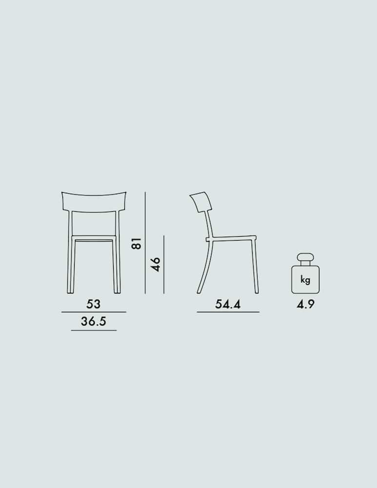 Kartell Sedia Catwalk MAT - immagine 5 Kartell Sedia Catwalk MAT - immagine 5