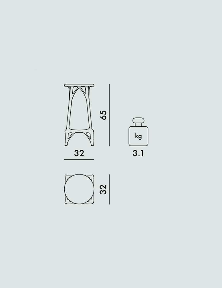 Kartell A.I. Stool Light - immagine 3 Kartell A.I. Stool Light - immagine 3