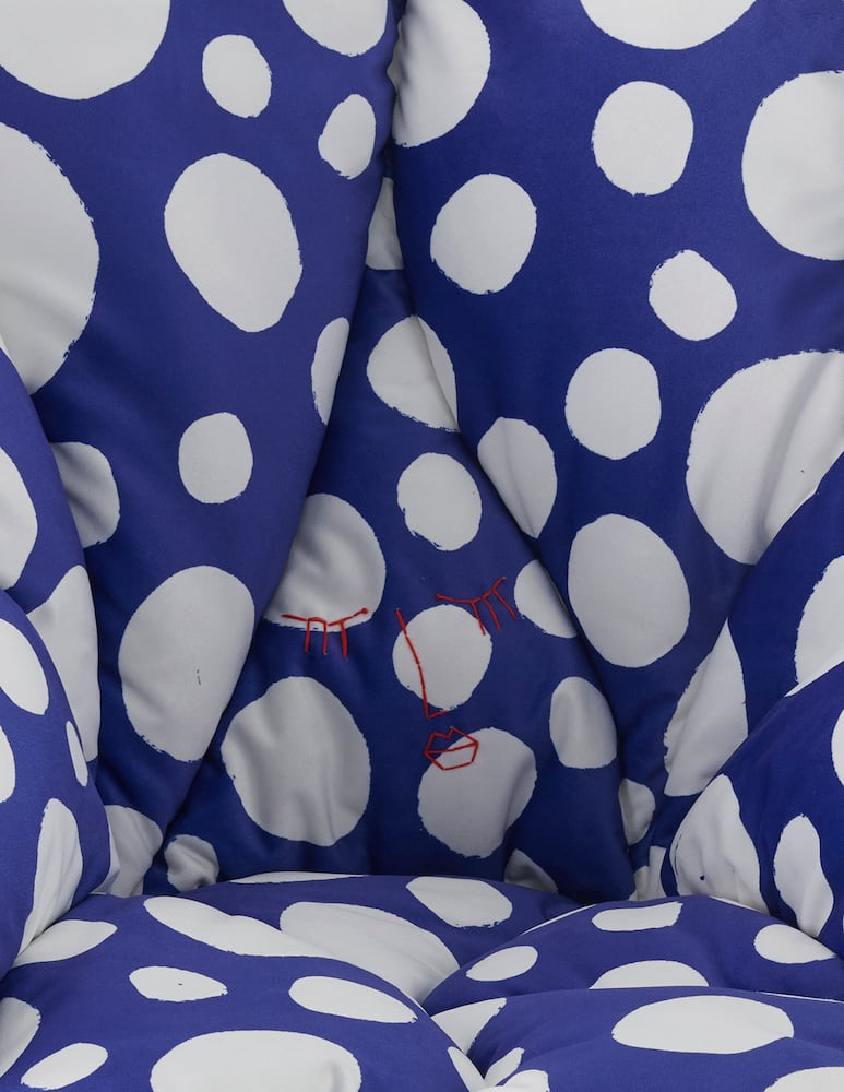 rinascente Kartell Alice's Flower polka dots Cushion Chair