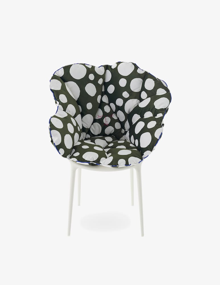 Kartell Cuscino per sedia Alice's Flower pois - immagine 1 Kartell Cuscino per sedia Alice's Flower pois - immagine 1