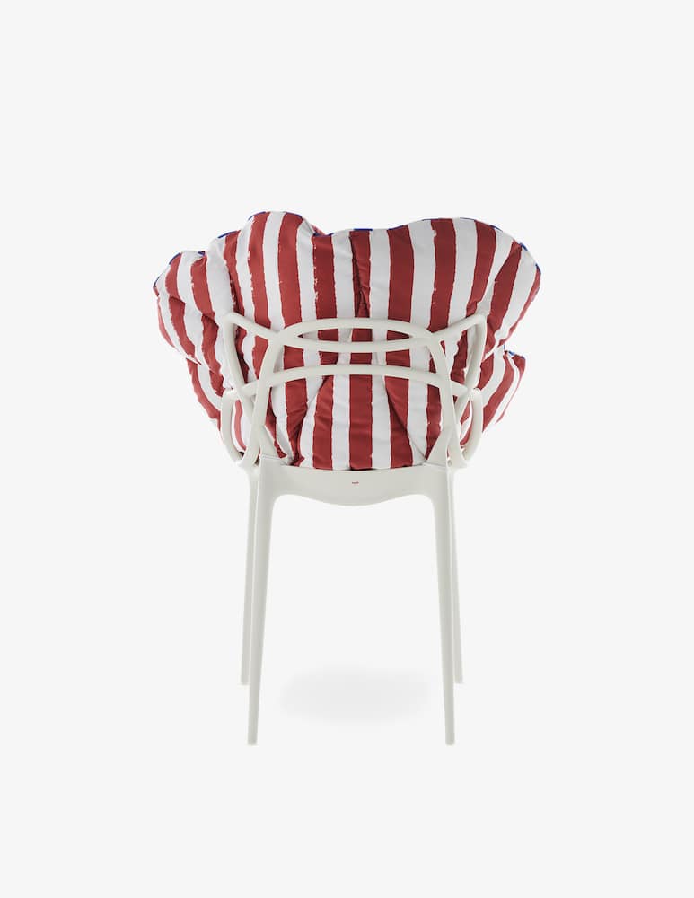 Kartell Cuscino per sedia Alice's Flower righe - immagine 2 Kartell Cuscino per sedia Alice's Flower righe - immagine 2