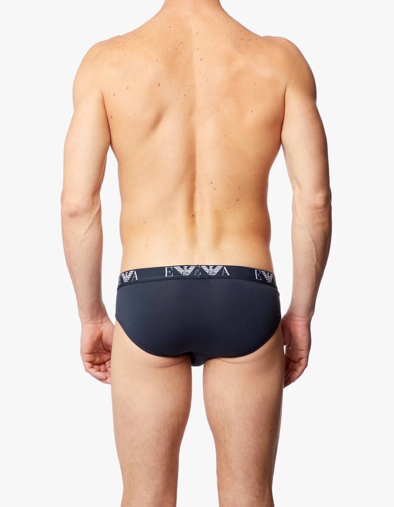 Emporio Armani 2 pack - slip in cotone - immagine 3 Emporio Armani 2 pack - slip in cotone - immagine 3