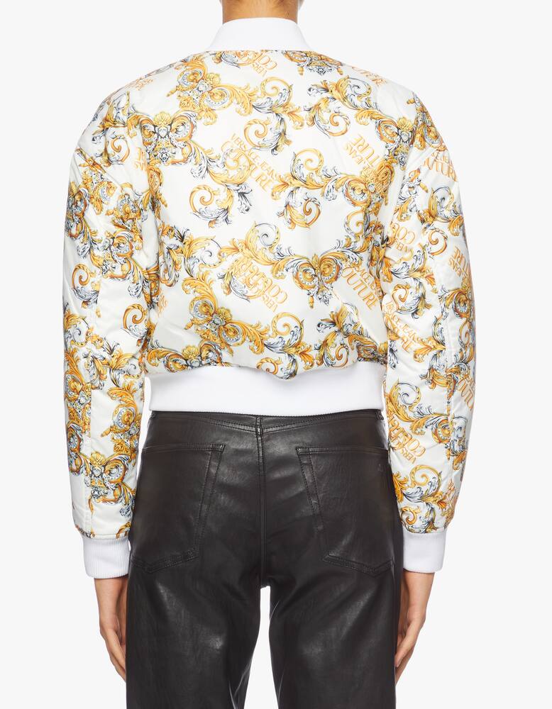 rinascente Versace Jeans Couture Bomber barocco con stampa