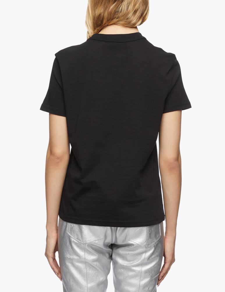 rinascente Versace Jeans Couture Baroque t-shirt label with print