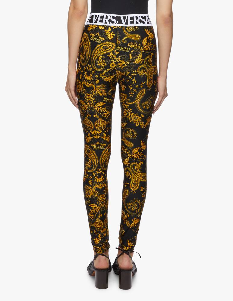rinascente Versace Jeans Couture Leggings con molla in vita