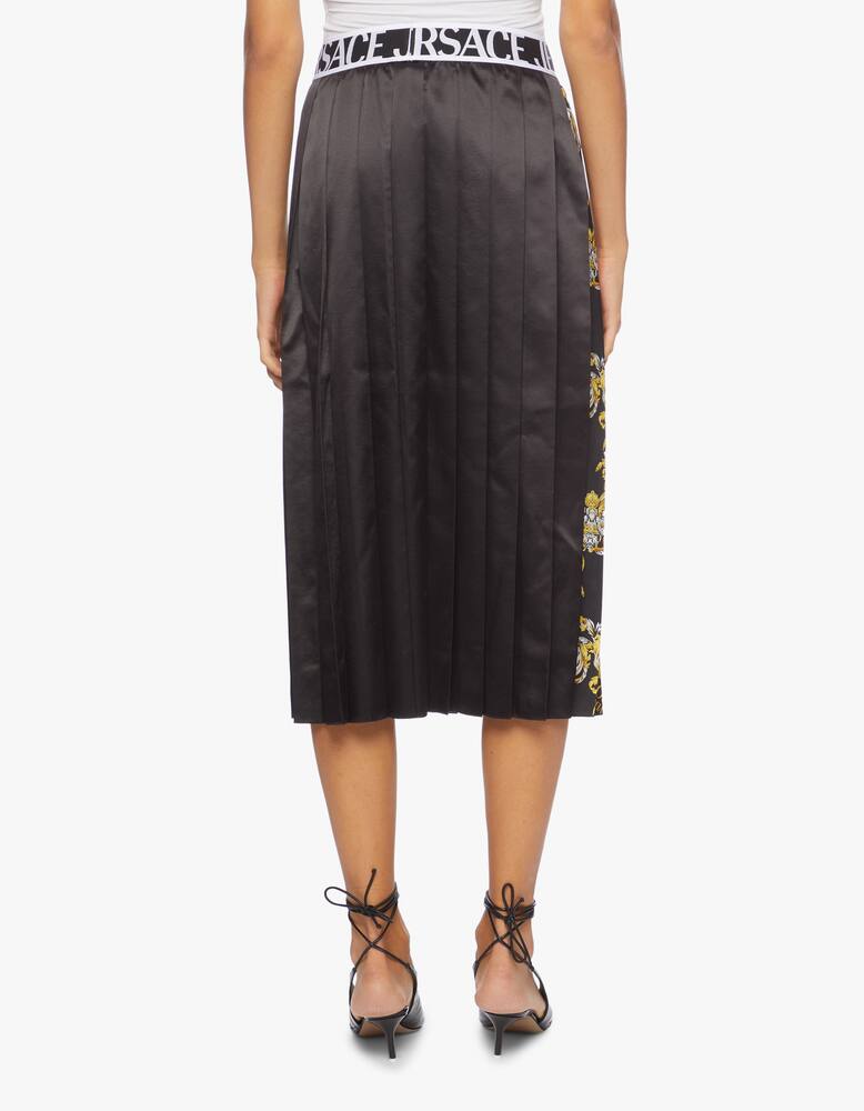 rinascente Versace Jeans Couture Printed plissè midi skirt