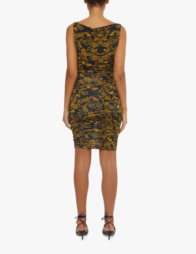 rinascente Versace Jeans Couture Dress with gold print