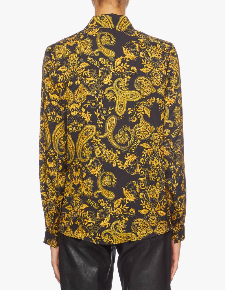 rinascente Versace Jeans Couture Paisley print shirt