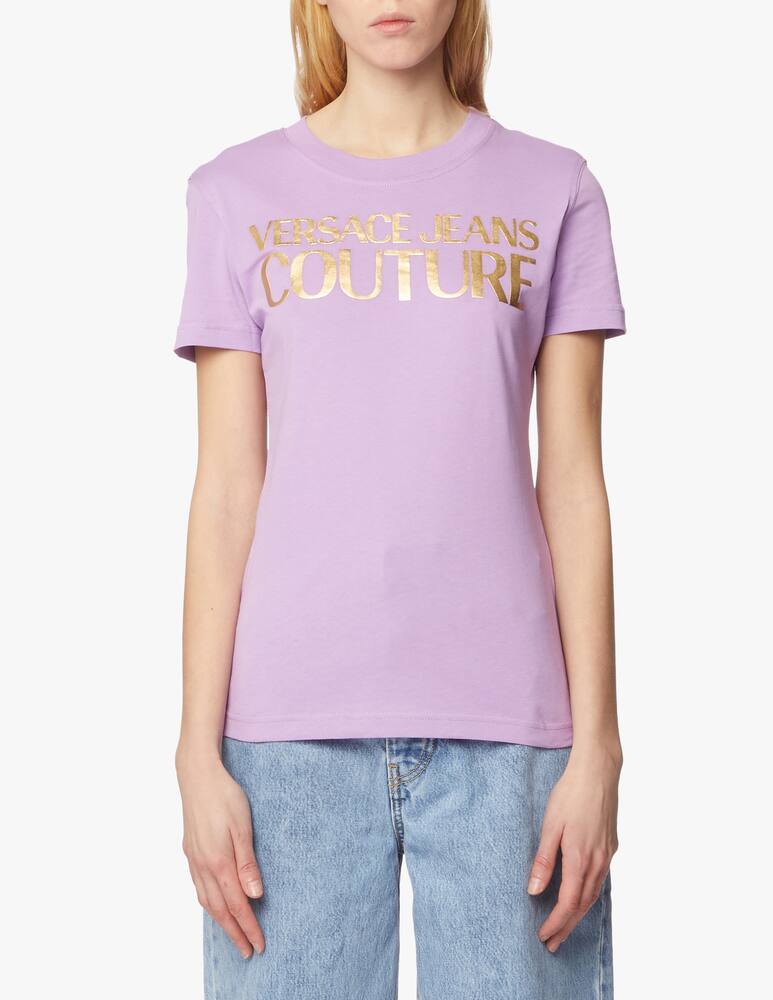 Versace Jeans Couture Cotton t-shirt with logo - picture 4 Versace Jeans Couture Cotton t-shirt with logo - picture 4