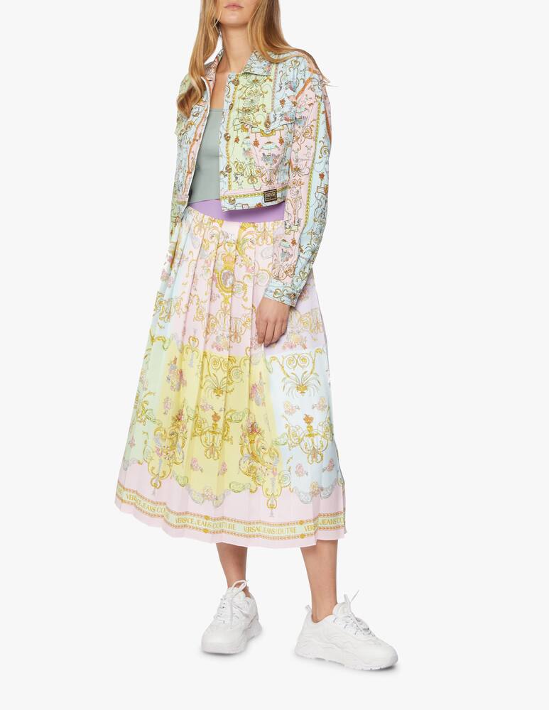 rinascente Versace Jeans Couture Giacca di jeans crop