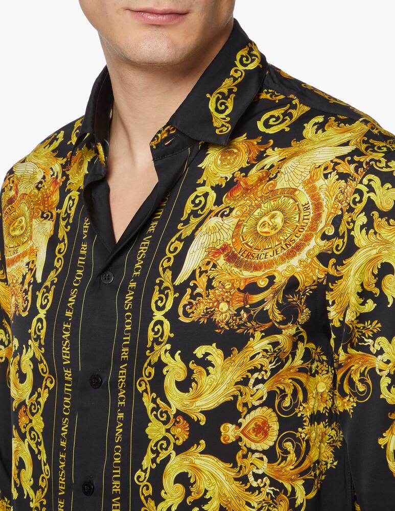 rinascente Versace Jeans Couture Camicia manica lunga con stampa barocca