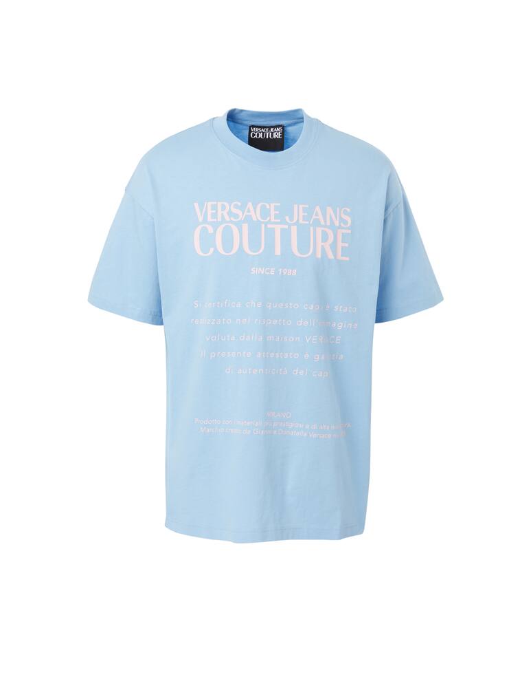 rinascente Versace Jeans Couture Macro logo t-shirt