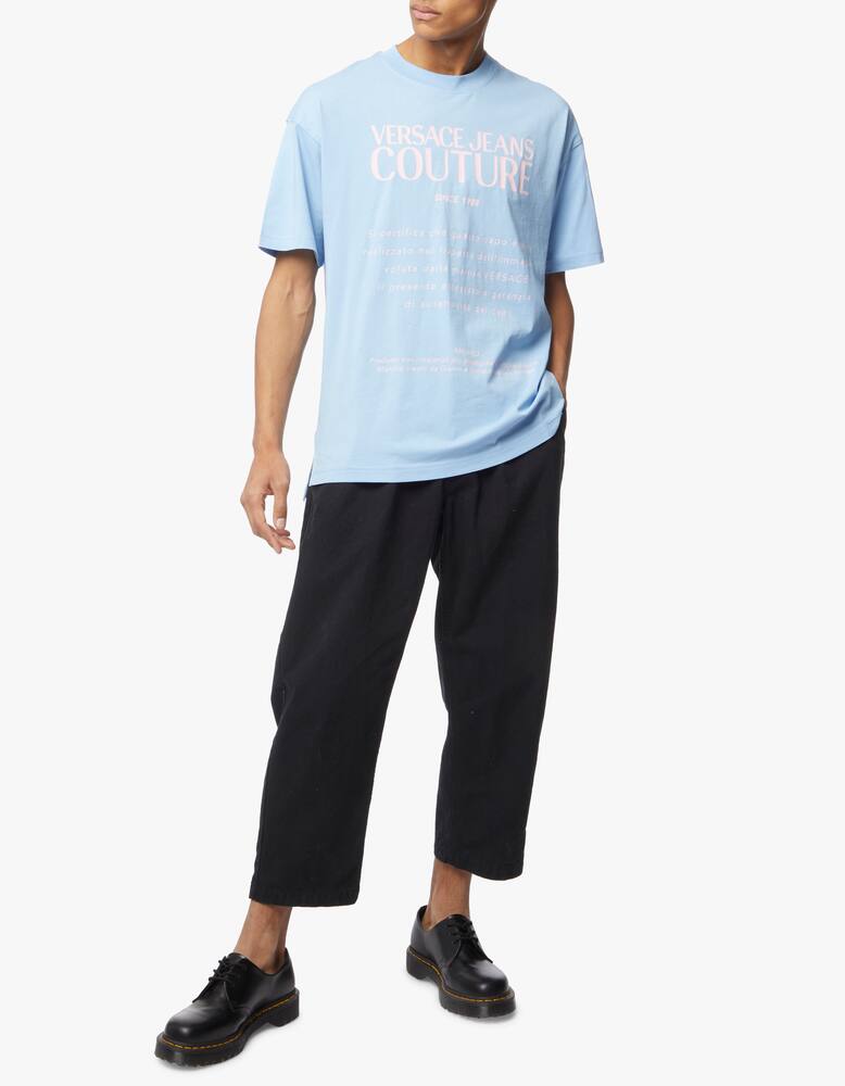 rinascente Versace Jeans Couture Macro logo t-shirt