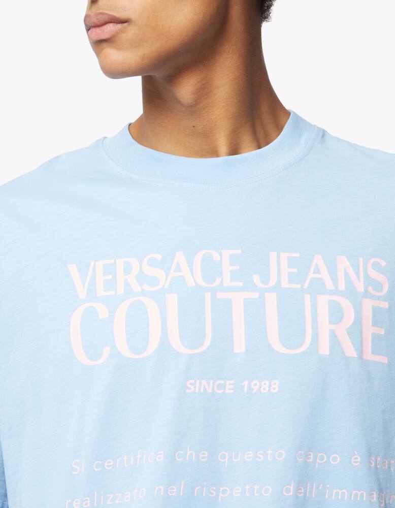 rinascente Versace Jeans Couture Macro logo t-shirt