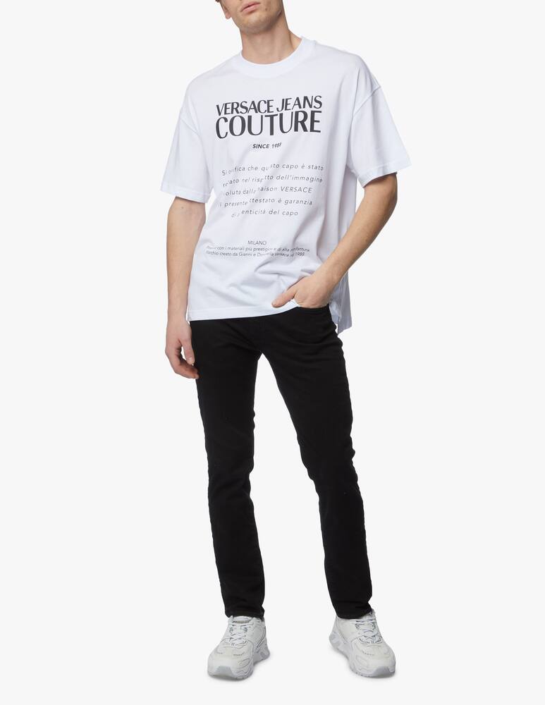 rinascente Versace Jeans Couture T-shirt macro logo