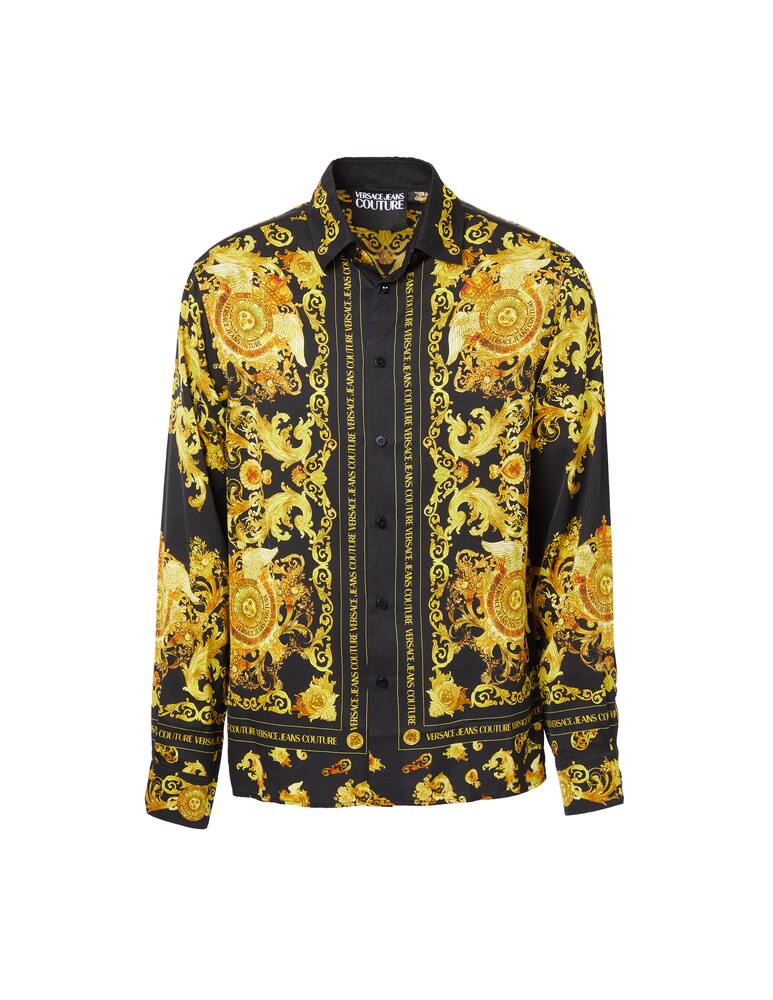 rinascente Versace Jeans Couture Camicia manica lunga con stampa barocca