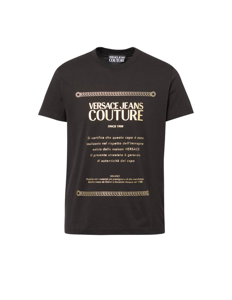 Versace Jeans Couture Gold guarantee t-shirt - picture 1 Versace Jeans Couture Gold guarantee t-shirt - picture 1