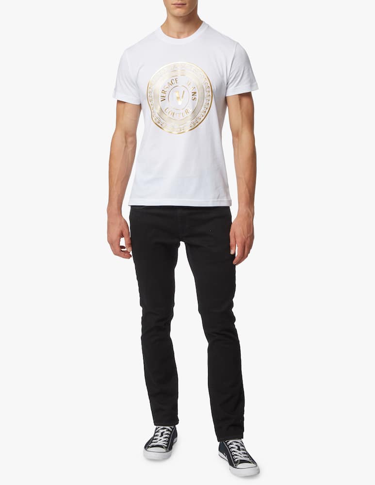 Versace Jeans Couture Maglietta girocollo veblem - immagine 2 Versace Jeans Couture Maglietta girocollo veblem - immagine 2