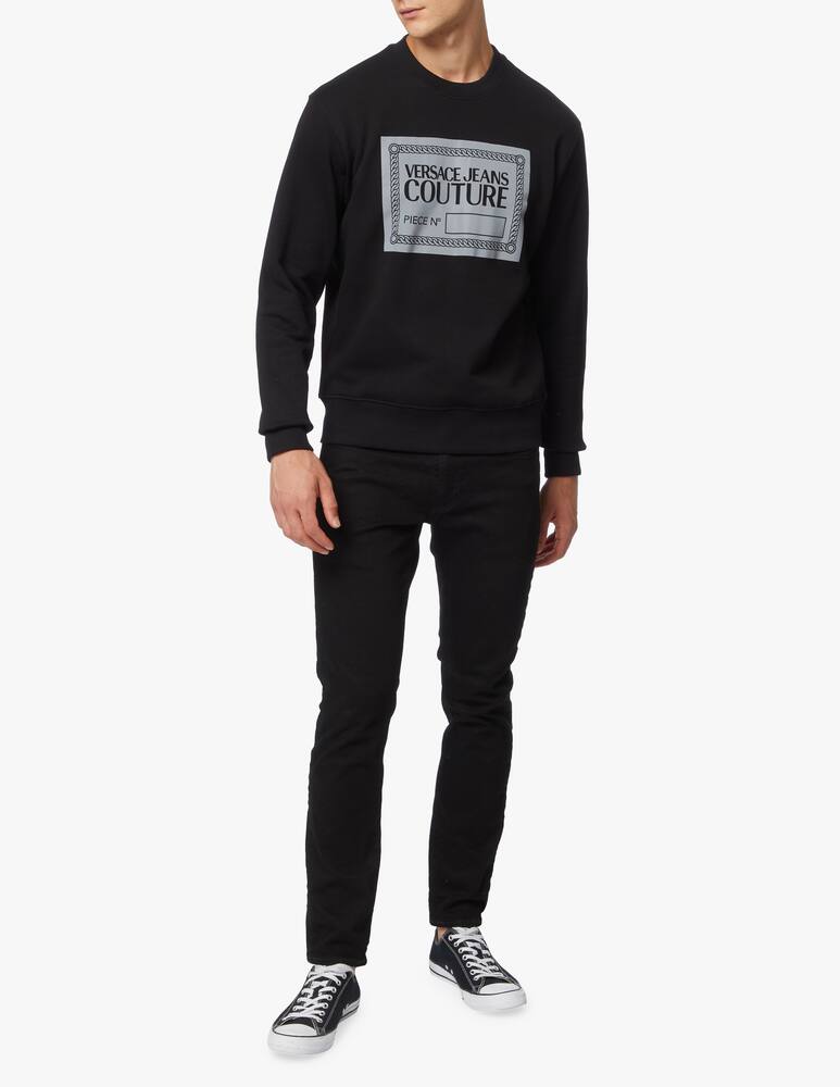 rinascente Versace Jeans Couture Piece reflective sweatshirt