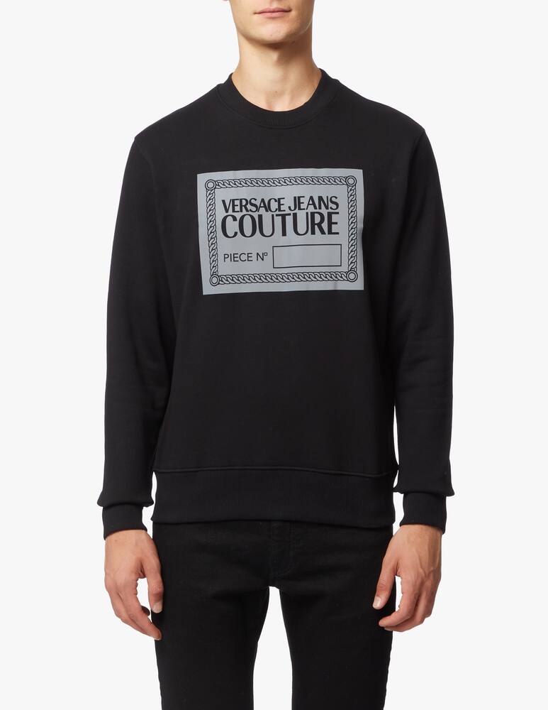 rinascente Versace Jeans Couture Piece reflective sweatshirt