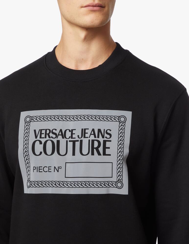 rinascente Versace Jeans Couture Piece reflective sweatshirt