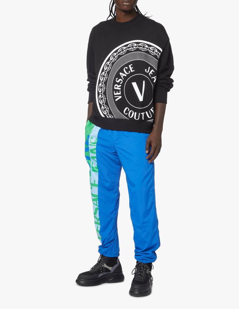 rinascente Versace Jeans Couture Felpa emblem rub