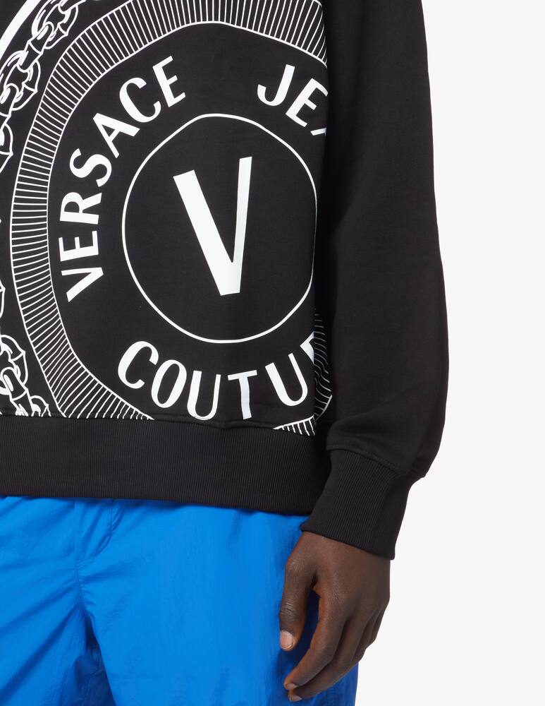 rinascente Versace Jeans Couture Felpa emblem rub