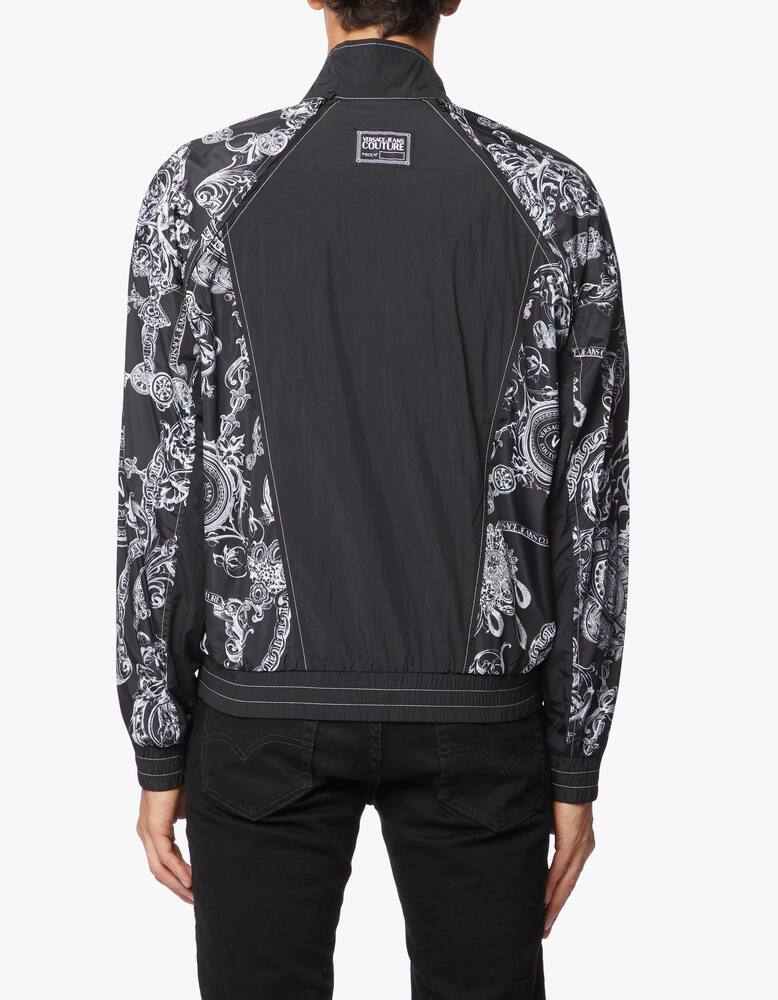 rinascente Versace Jeans Couture Baroque nylon track jacket