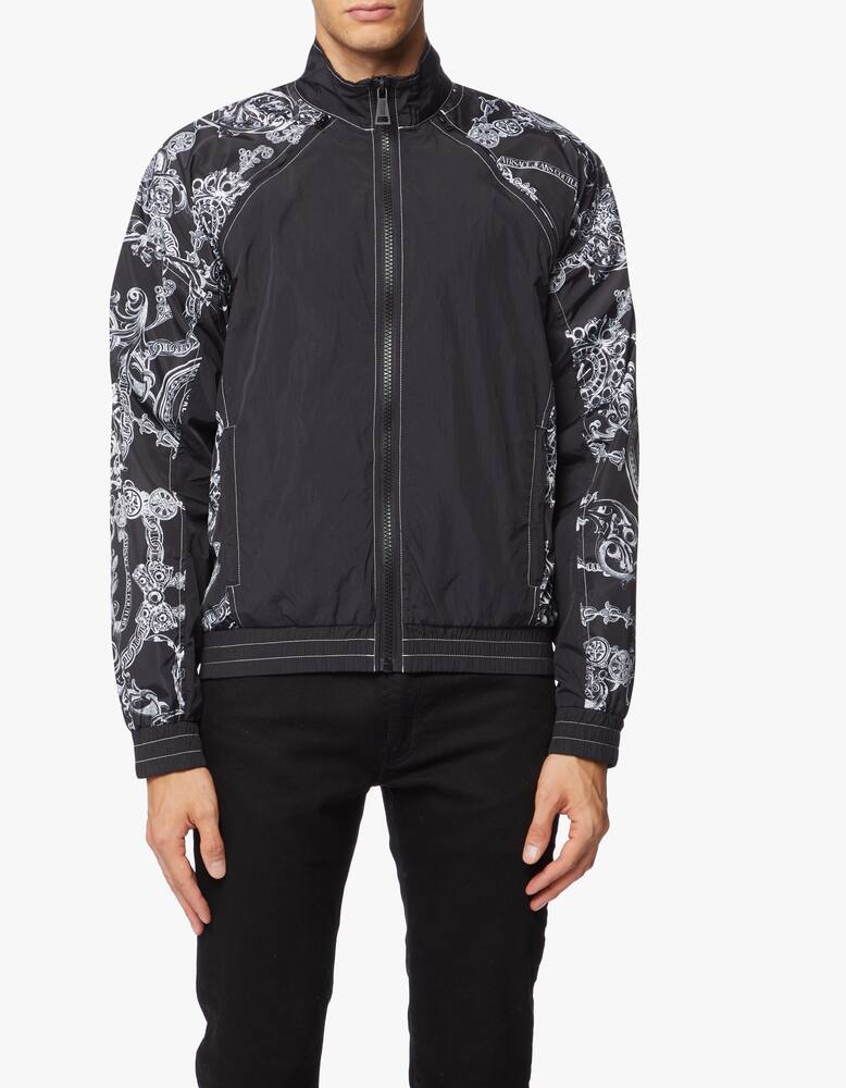 rinascente Versace Jeans Couture Baroque nylon track jacket