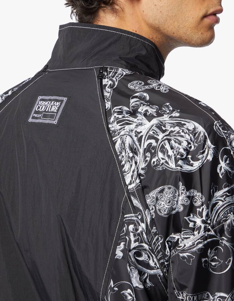 rinascente Versace Jeans Couture Baroque nylon track jacket