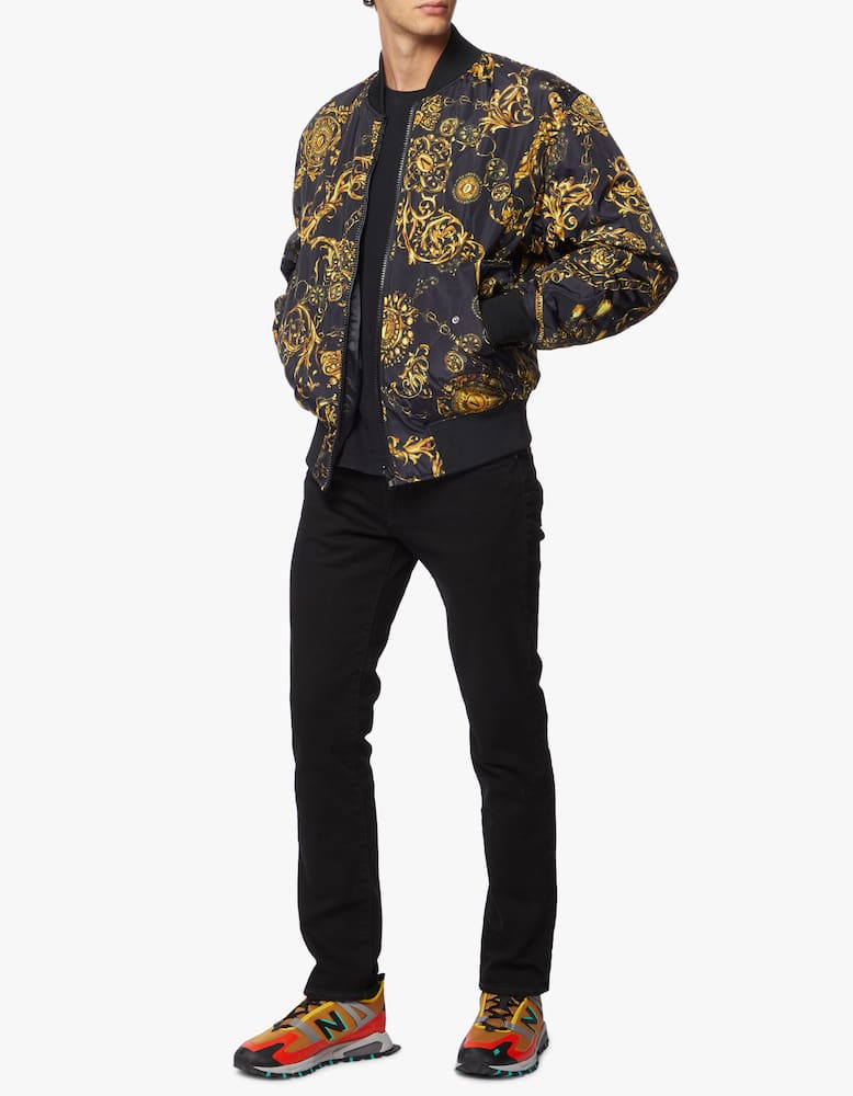 Versace Jeans Couture Baroque bijoux reversible bomber jacket - picture 2 Versace Jeans Couture Baroque bijoux reversible bomber jacket - picture 2