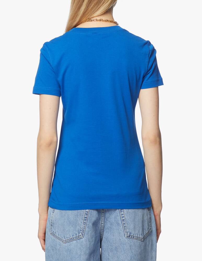 rinascente Versace Jeans Couture Cotton t-shirt with embroidered logo