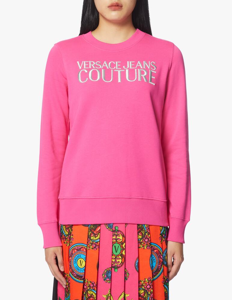 rinascente Versace Jeans Couture Swetshirt with embroidered logo