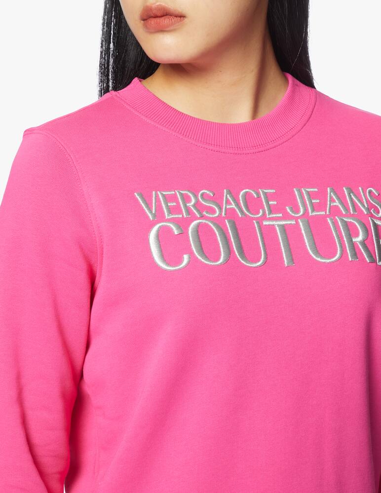 rinascente Versace Jeans Couture Swetshirt with embroidered logo
