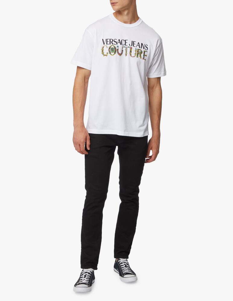 rinascente Versace Jeans Couture Maglietta girocollo bijoux logo