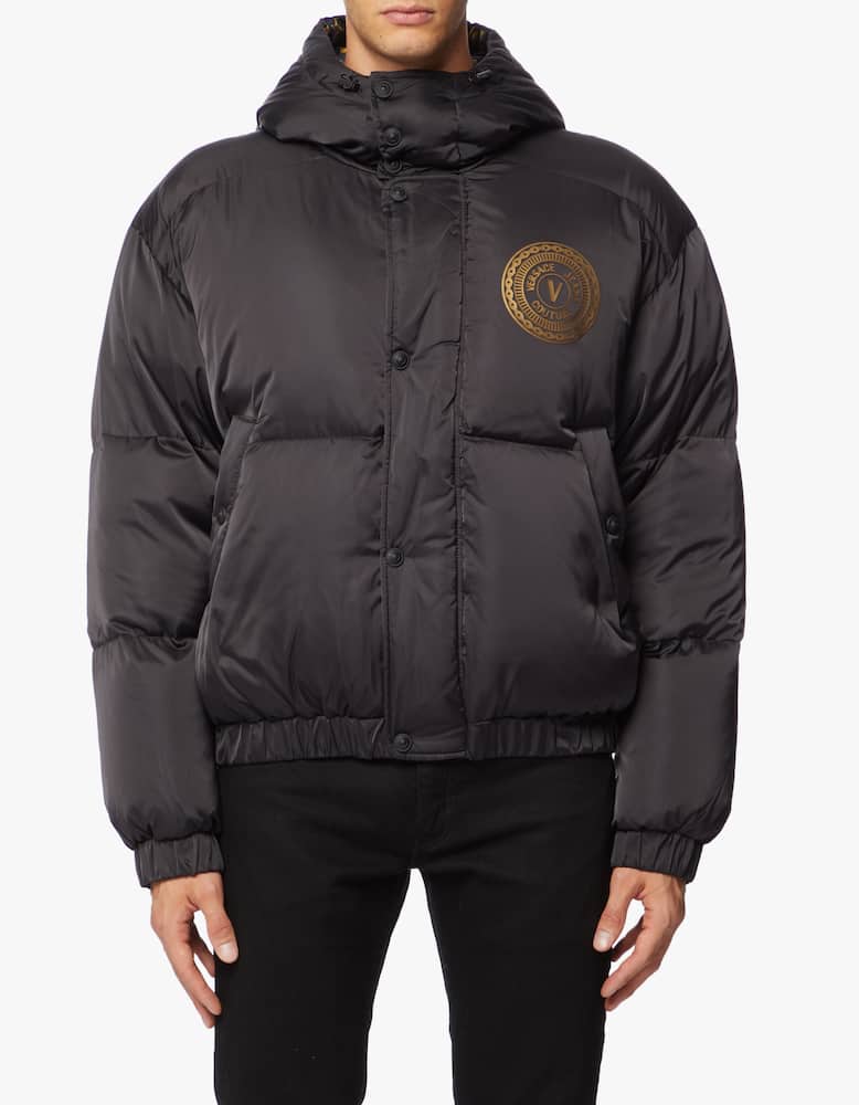 rinascente Versace Jeans Couture Emblem puffer jacket