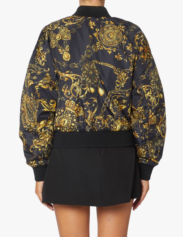rinascente Versace Jeans Couture Bomber jacket with baroque print 