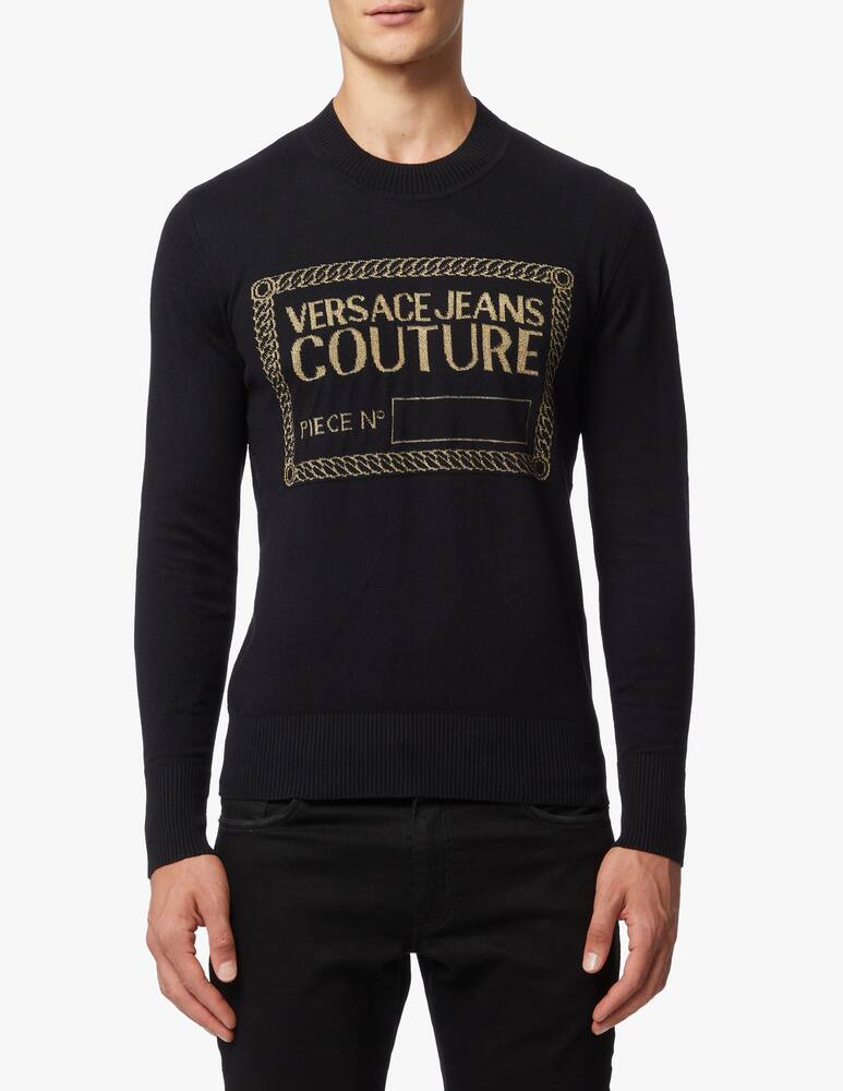 rinascente Versace Jeans Couture Magllia manica lunga cash logo